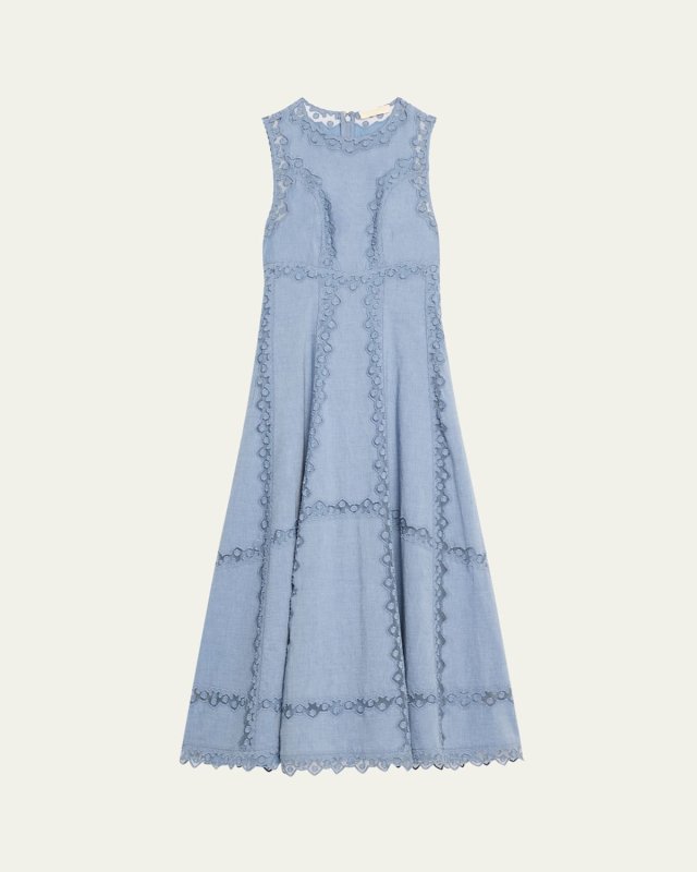 Anela Sleeveless Midi Dress